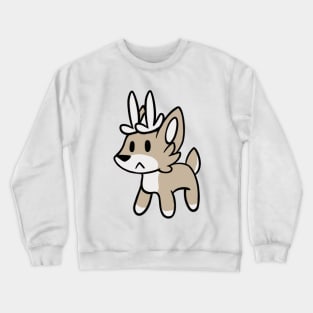 Plush deer Crewneck Sweatshirt